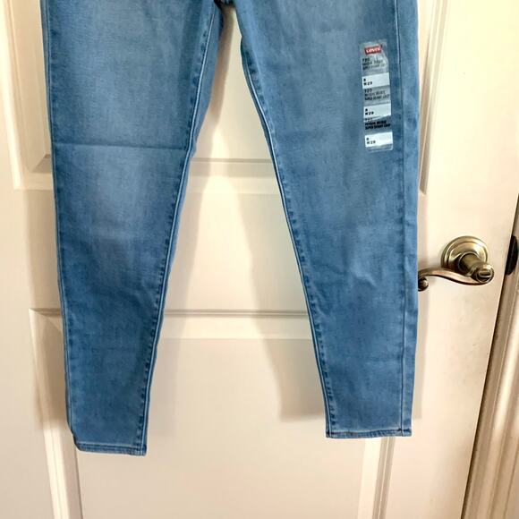 Levi’s 720 High Rise Super Skinny Cropped Jeans in Indie Disco - Picture 9 of 14